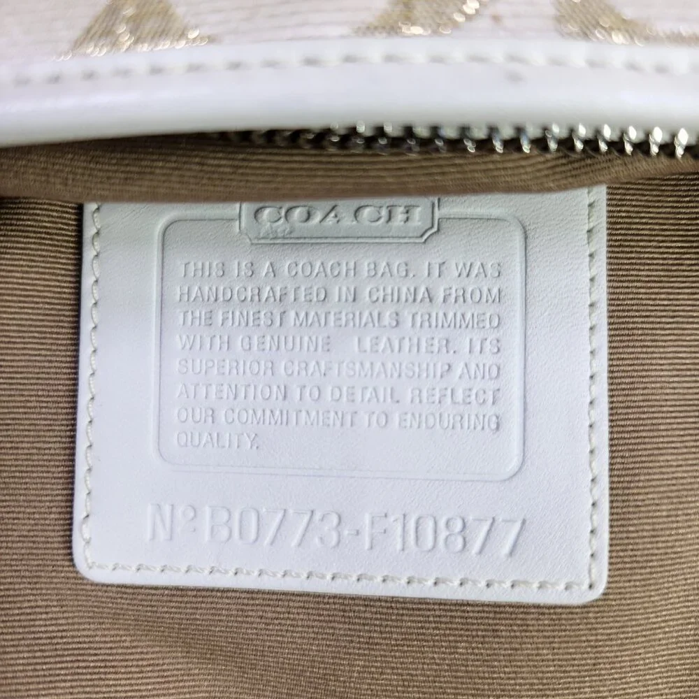 Coach Pastel Patchwork Crossbody Bag Purse - Picture 13 of 14